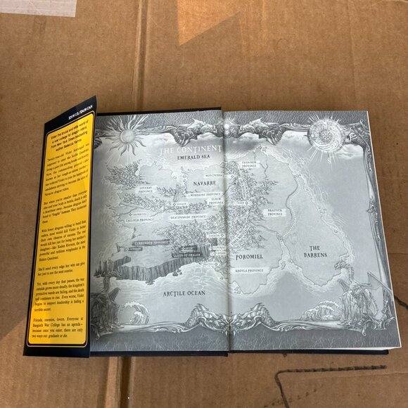 Fourth Wing Original Hardcover Empyrean Series Rebecca Yarros - Picture 7 of 7